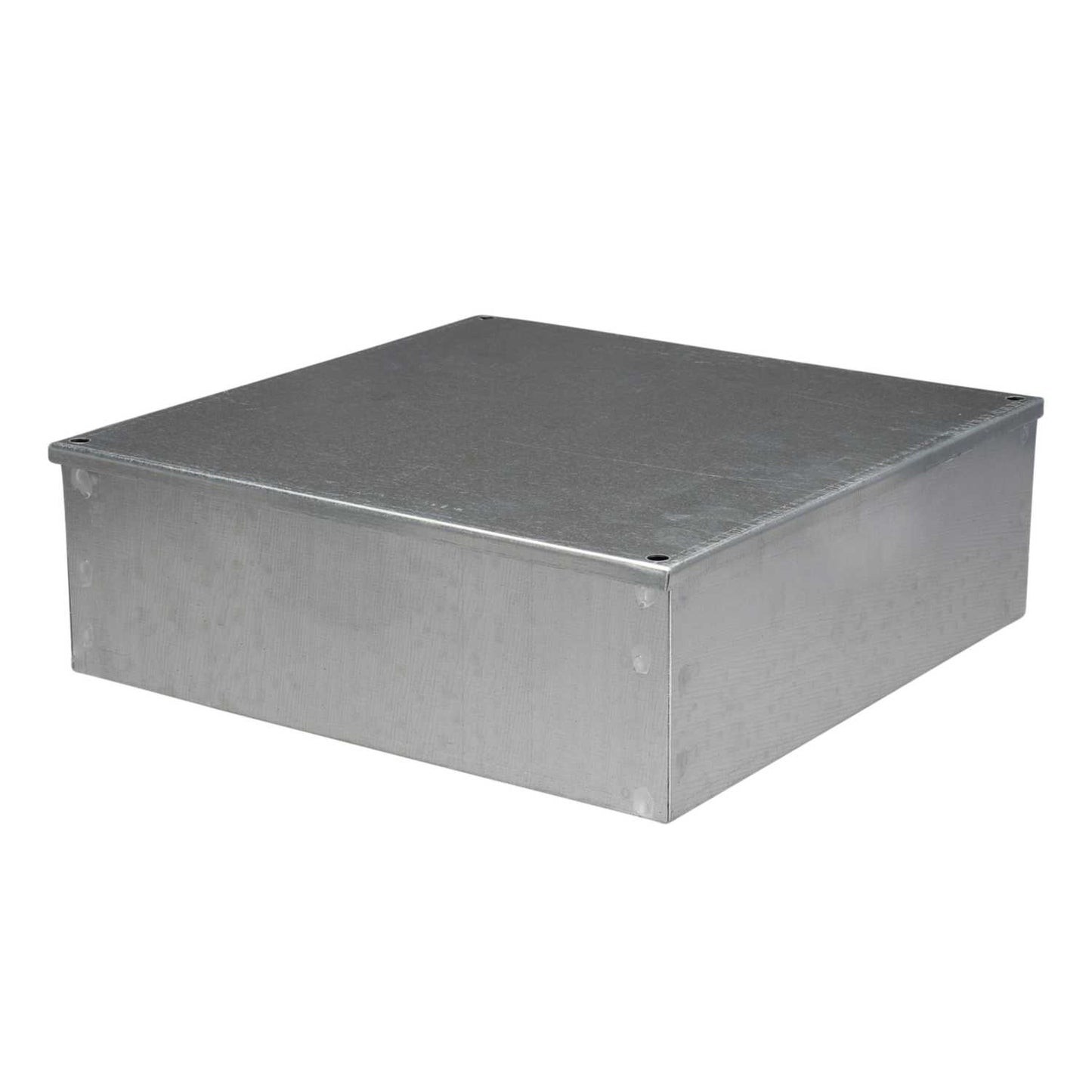 Metpro 300mm x 300mm x 100mm Galvanised Adaptable Box Plain