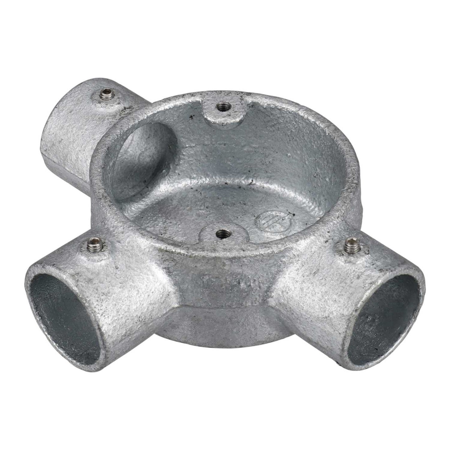 Conlok® 25mm Galv Tee Box with Screw (Sold in 1's)