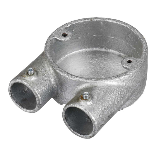 Conlok® 20mm Galv U Box with Screw (Sold in 1's)