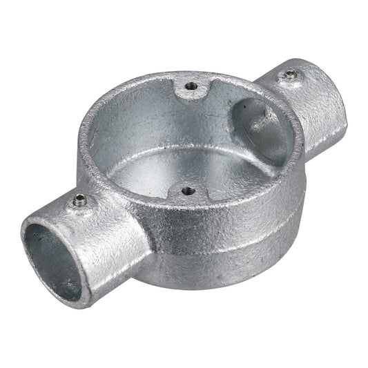 Conlok® 25mm Galv Through Box with Screw (Sold in 1's)
