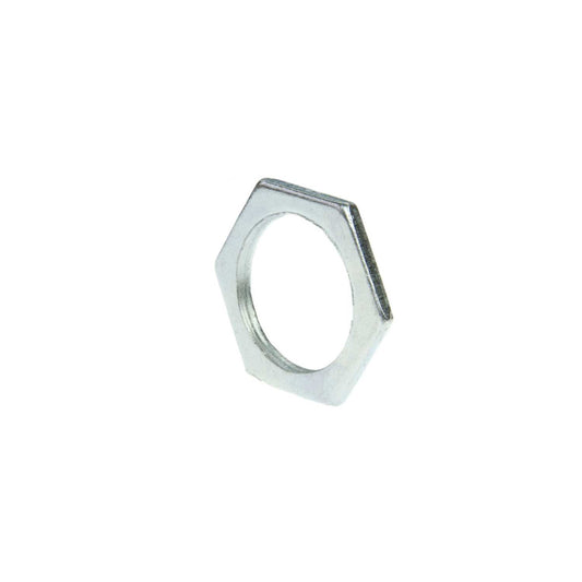25mm Light Steel Locknut Galvanised (Sold in 1's)