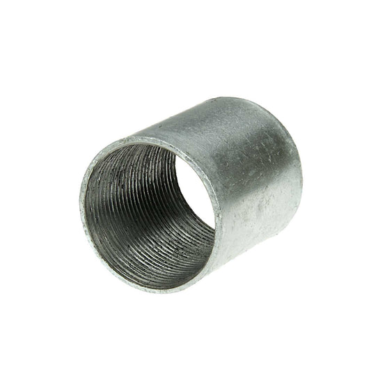 1½" (38mm) Solid Coupler Galvanised (Sold in 1's)