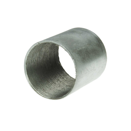 2" (50mm) Solid Coupler Galvanised (Sold in 1's)