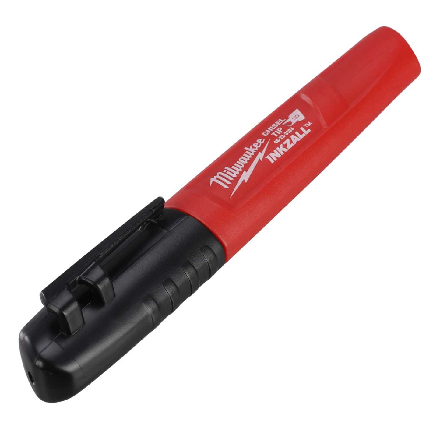 Milwaukee Inkzall Chisel Point Marker Black