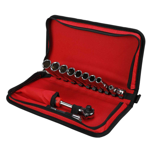 12 Piece ⅜'' Drive Tradesman Ratchet Socket Set