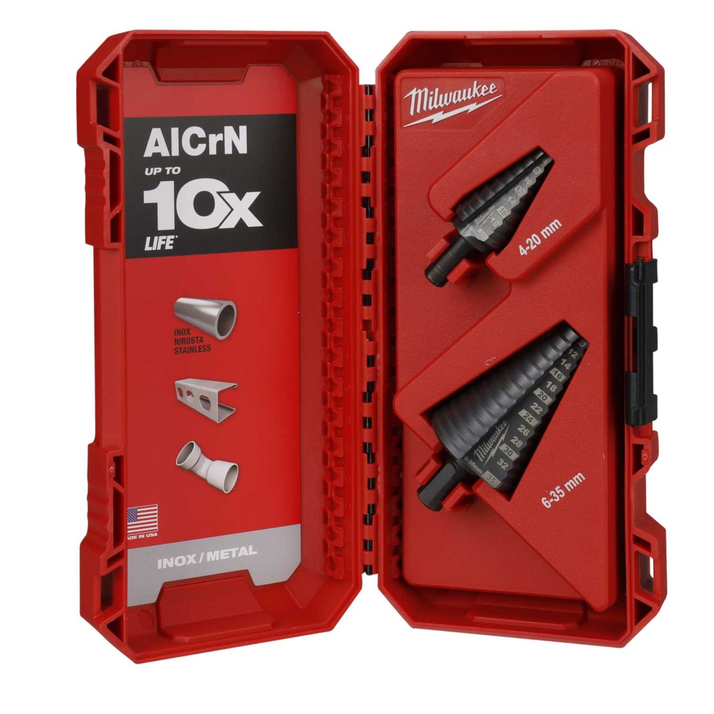 Milwaukee 2 Piece Step Drill Set
