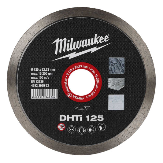 Milwaukee 125mm DHTi Diamond Turbo Rim Cutting Disc