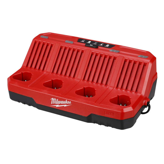 Milwaukee M12 C4 12V 4 Port Battery Charger