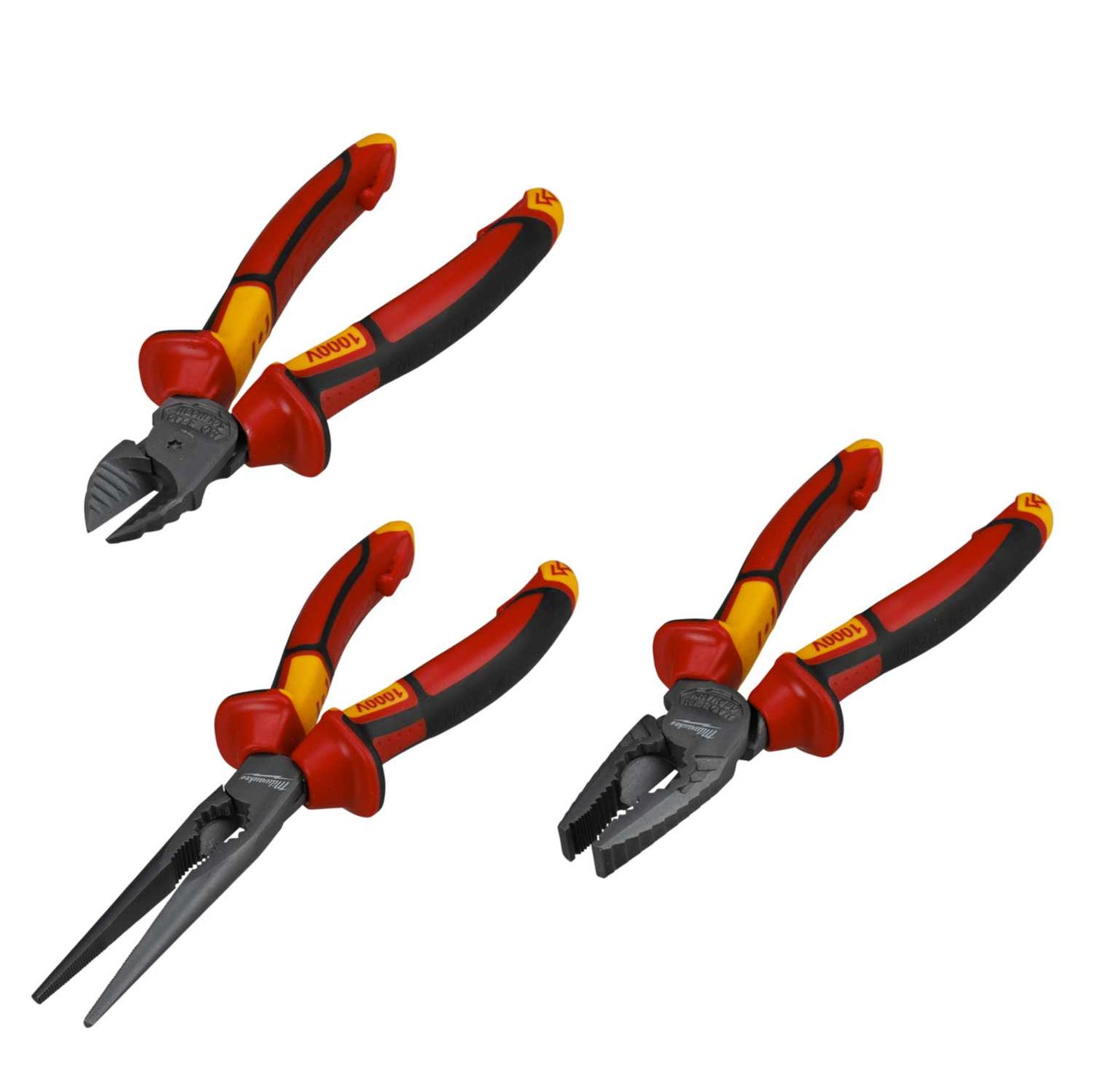 Milwaukee 3 Piece VDE Plier Set