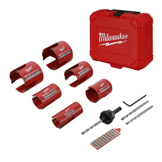 Milwaukee 10 Piece Big Hawg Holesaw Kit