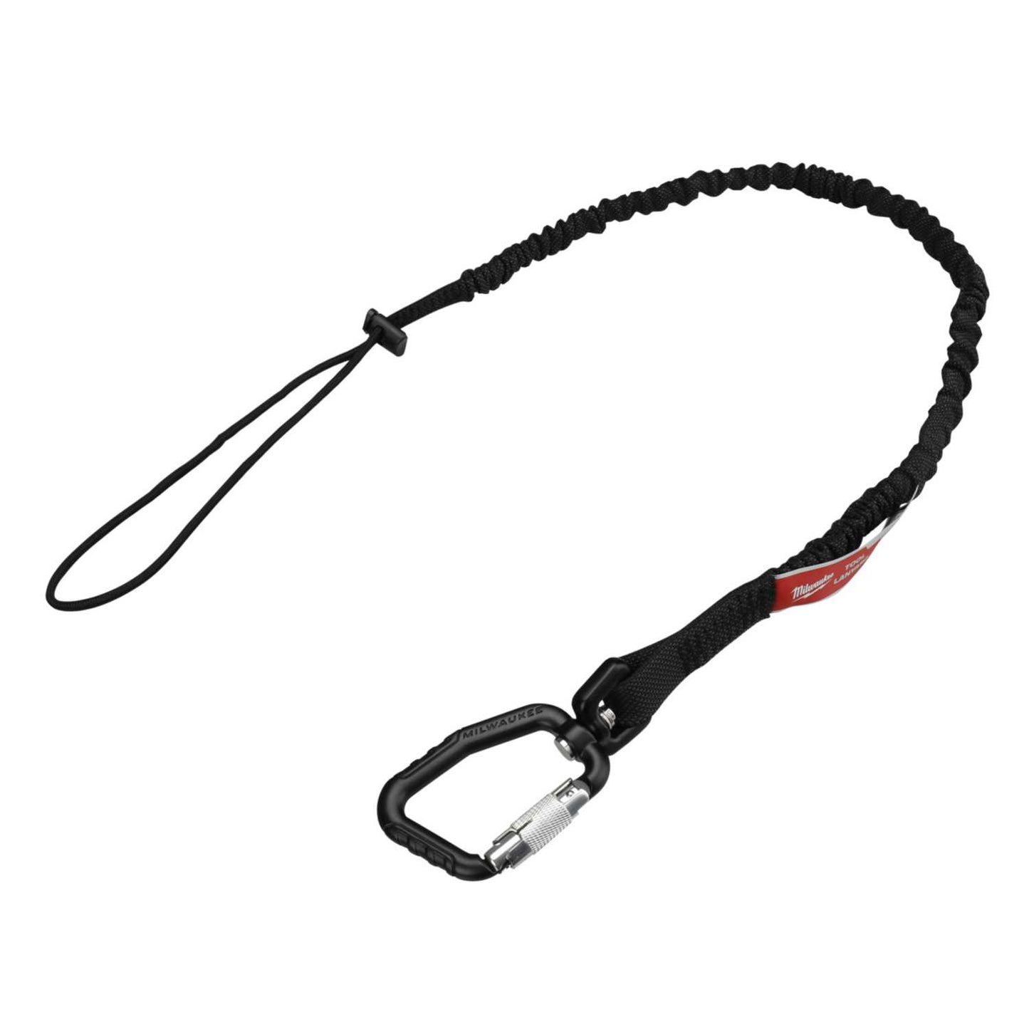 Milwaukee Locking Tool Lanyard with Fixed Carabiner 6.8 kg