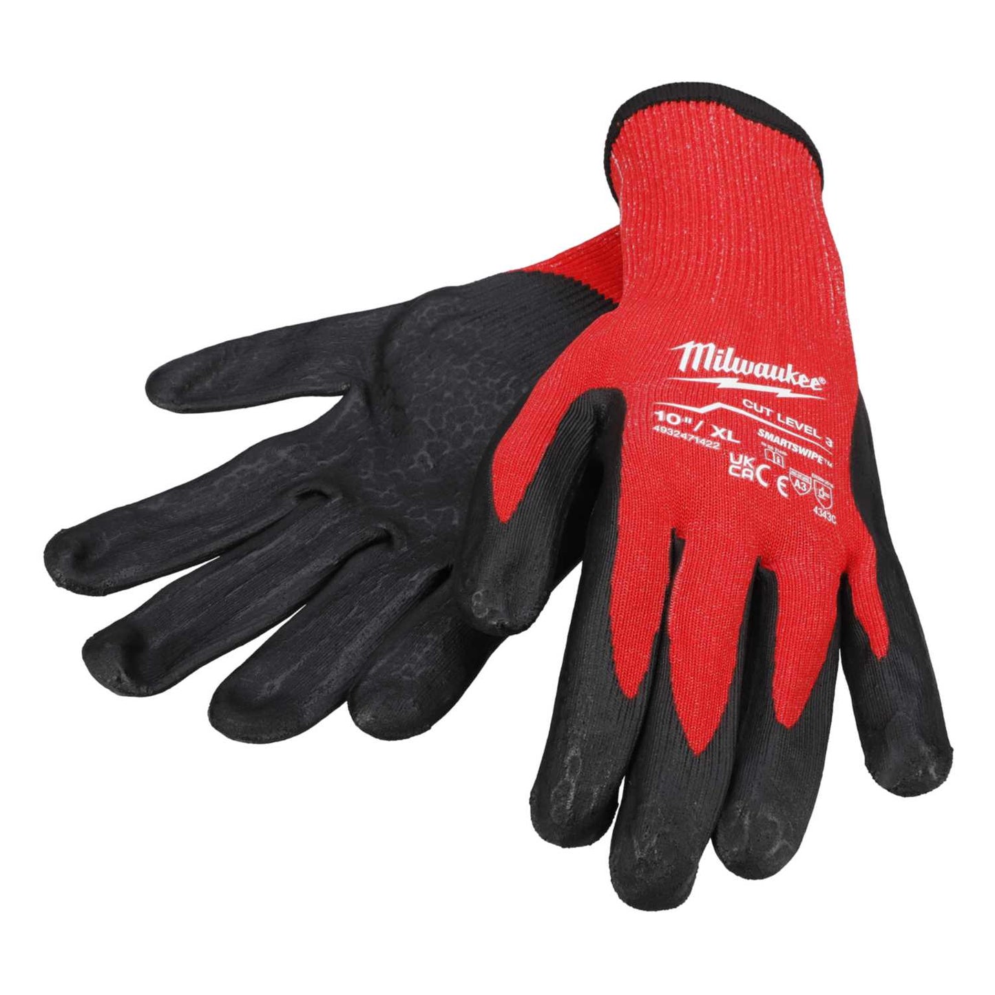Milwaukee Size 10/XL Cut Level 3 Dipped Gloves