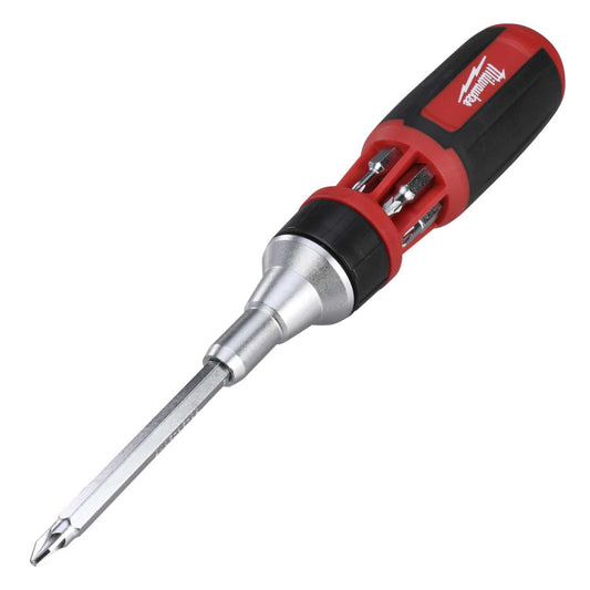 Milwaukee 9 in 1 Ratchet Multibit Screwdriver