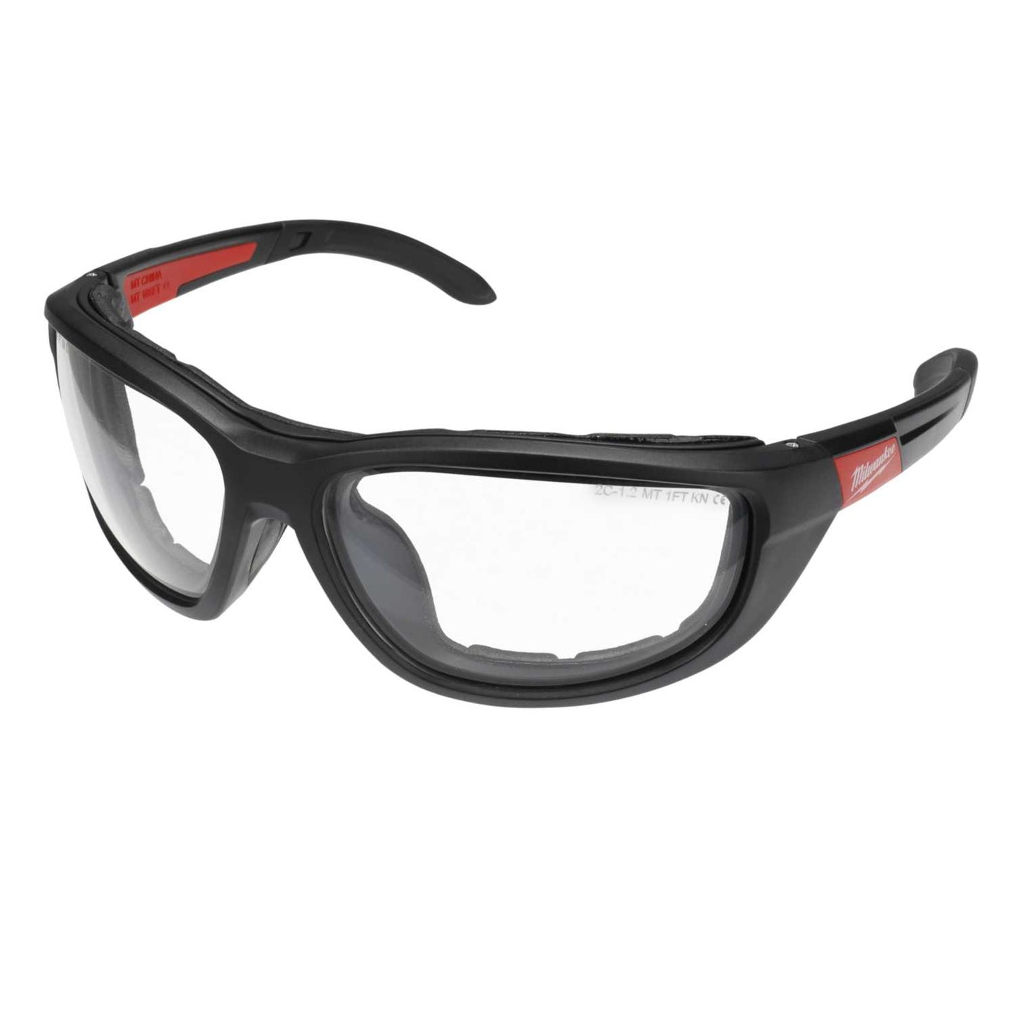 Milwaukee Premium Safety Glasses with Gasket Clear