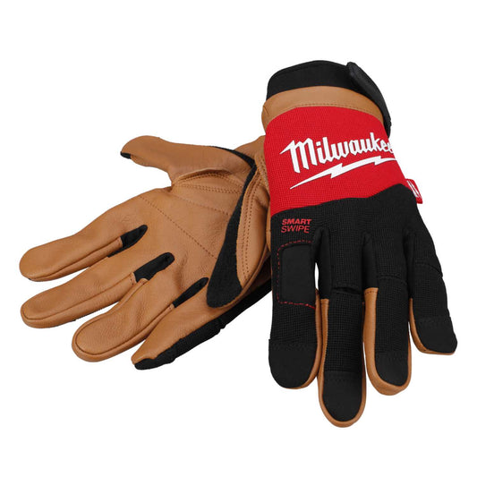 Milwaukee Size 9/L Hybrid Leather Gloves