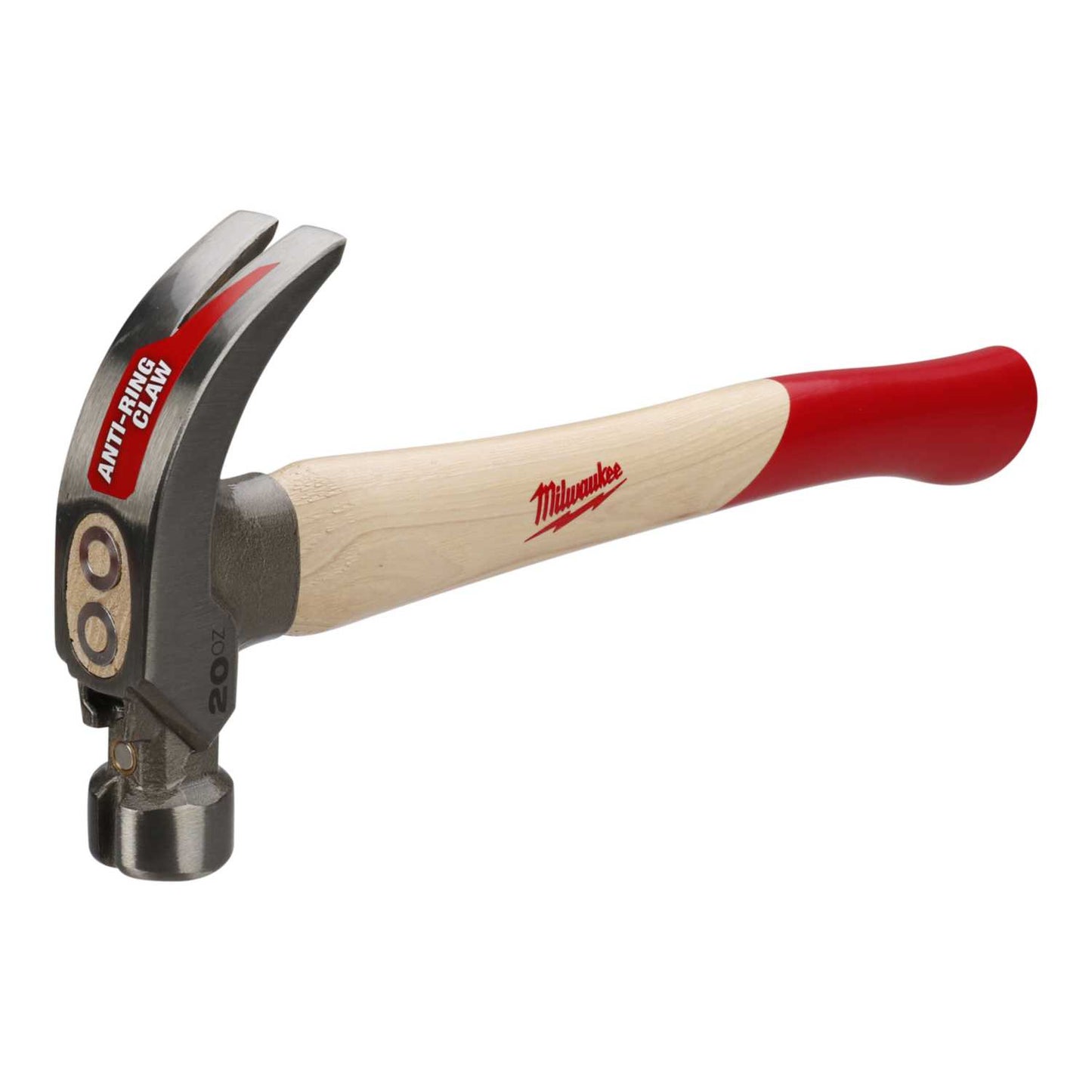 Milwaukee 20oz Hickory Curved Claw Hammer