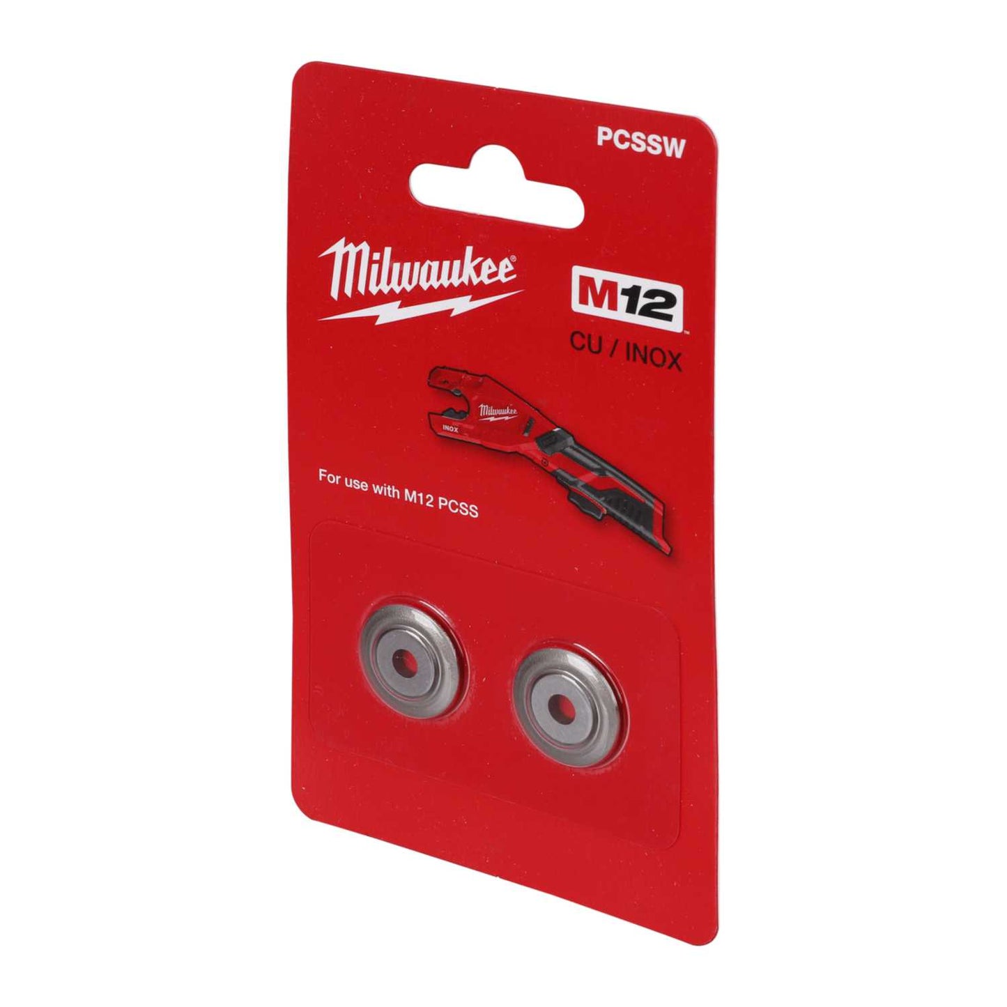 Milwaukee Pcssw Pipe Cutter Stainless Steel Wheels for M12 Raptor™ (2 Piece)