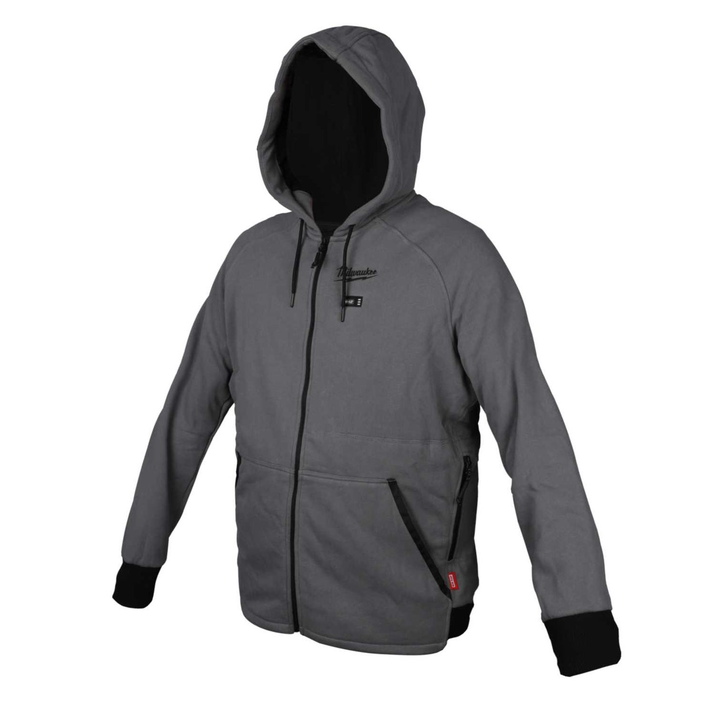 Milwaukee M12HHGREY4-0 Small Heated Hooded Jacket Grey
