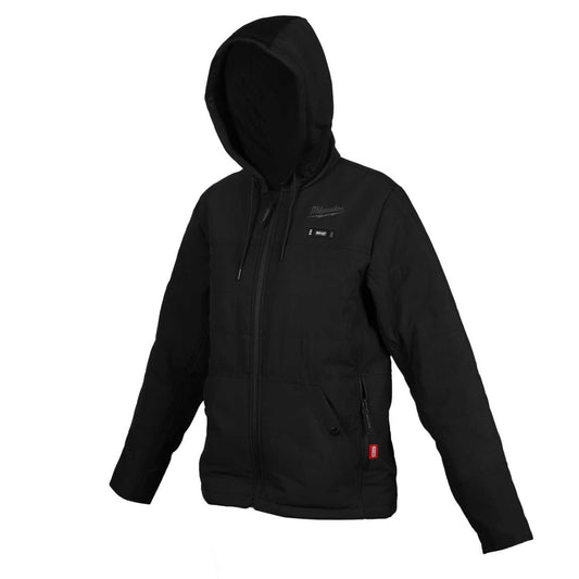 Milwaukee M12HPJBL2-0 Medium Heated Hooded Jacket Black