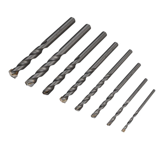 Milwaukee 8 Piece Masonry Hammer Drill Bit Set