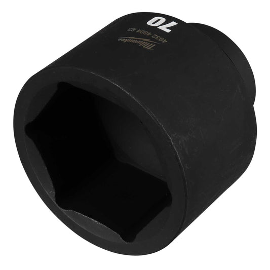 Milwaukee 70mm Shockwave™ 1" Drive Standard Impact Socket