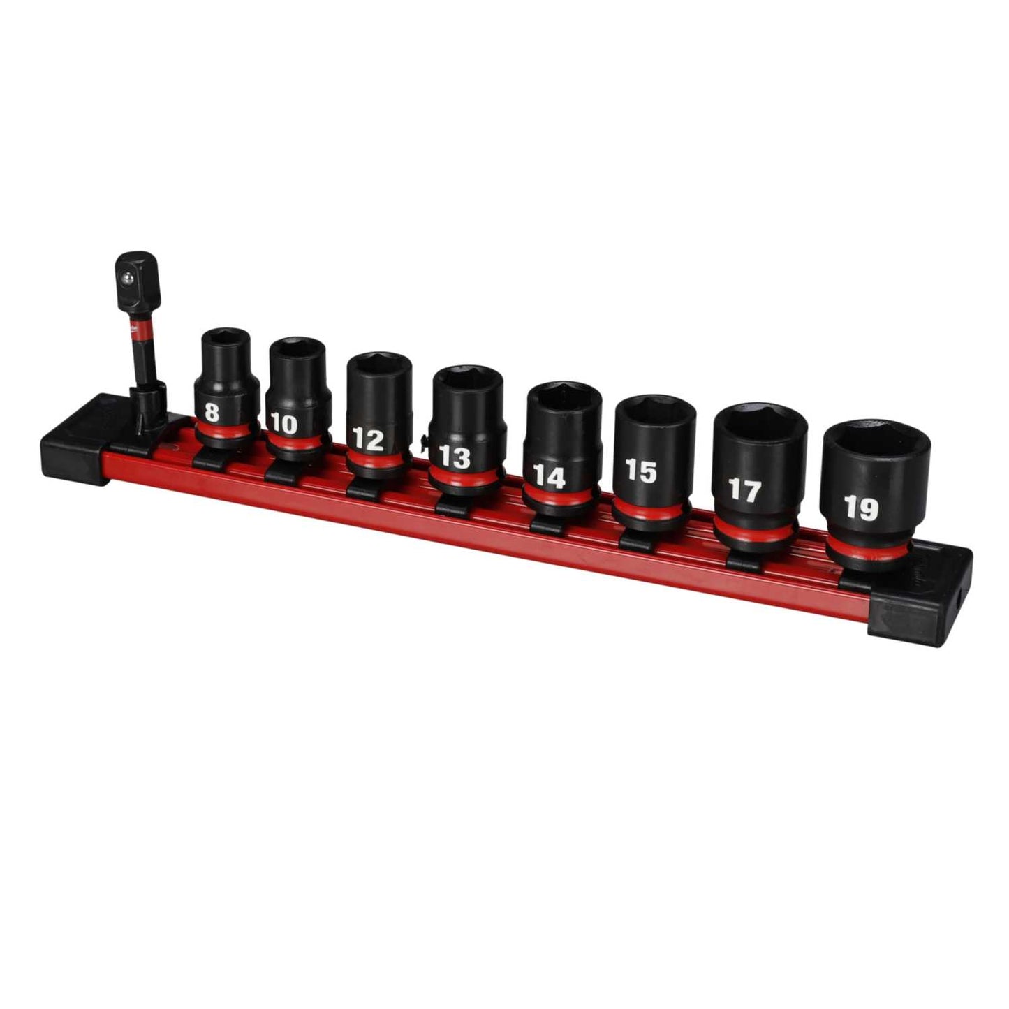 Milwaukee 9 Piece ⅜" Impact Socket Deep Set