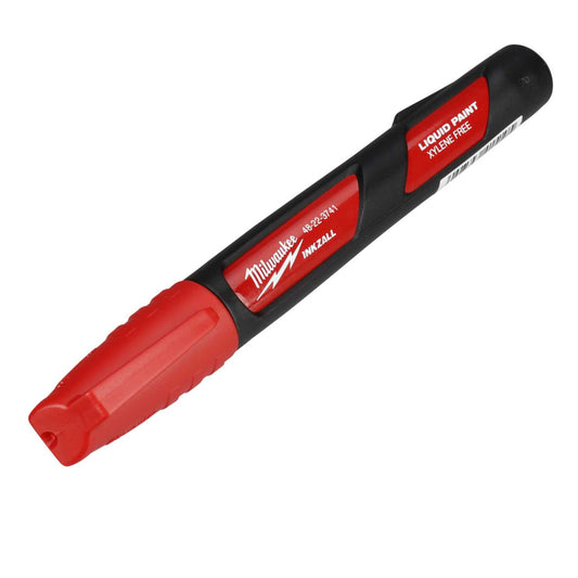 Milwaukee Inkzall Liquid Paint Marker Red