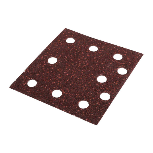 Milwaukee 115mm x 107mm Grit 40 Sanding Sheets (Pack of 10)
