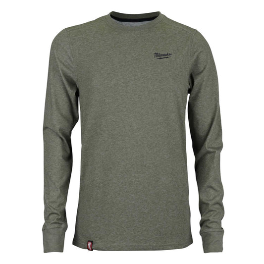 Milwaukee Large Hybrid Long Sleeve T-Shirt Green