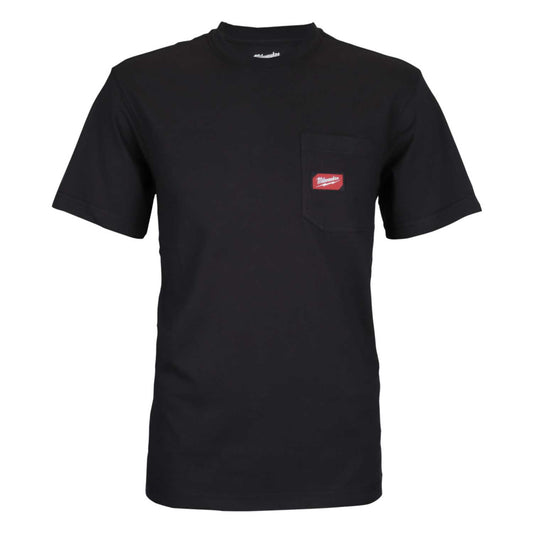 Milwaukee Large Work Short Sleeve T-Shirt Black