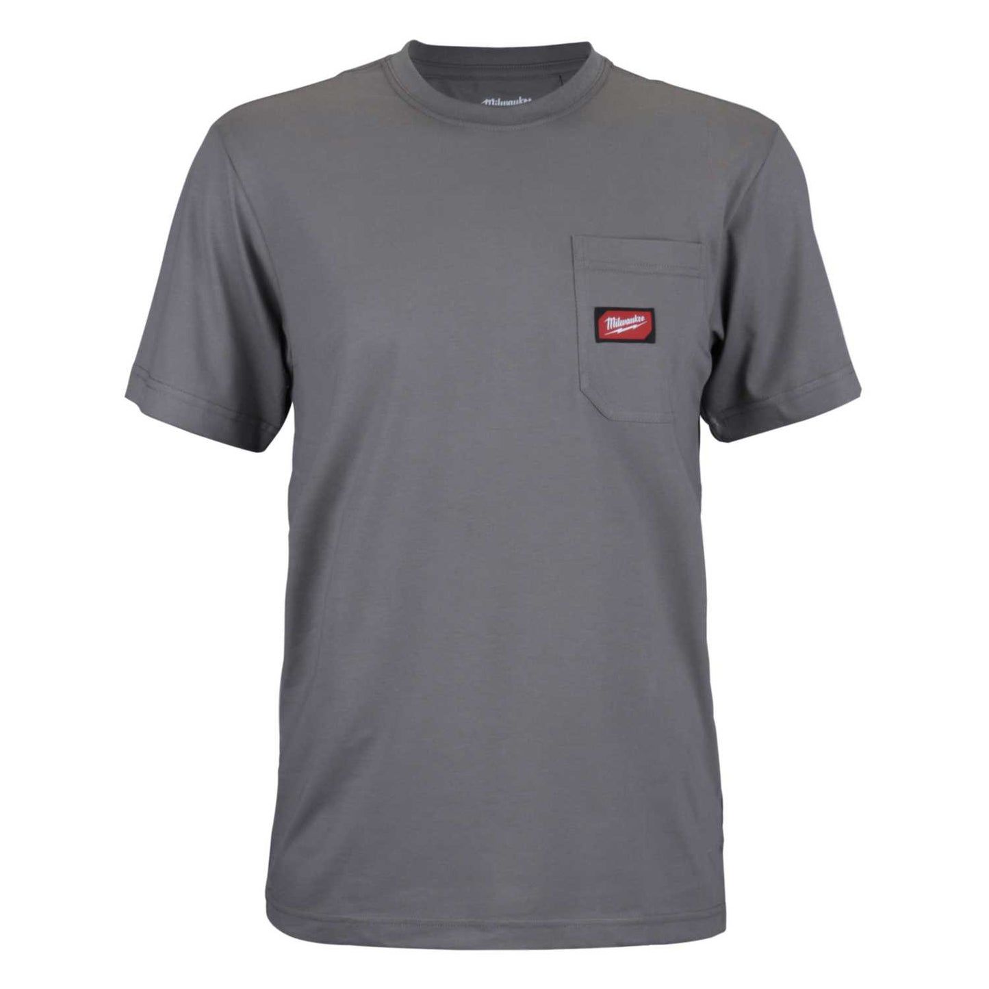 Milwaukee Large Work T-Shirt Short Sleeve Grey