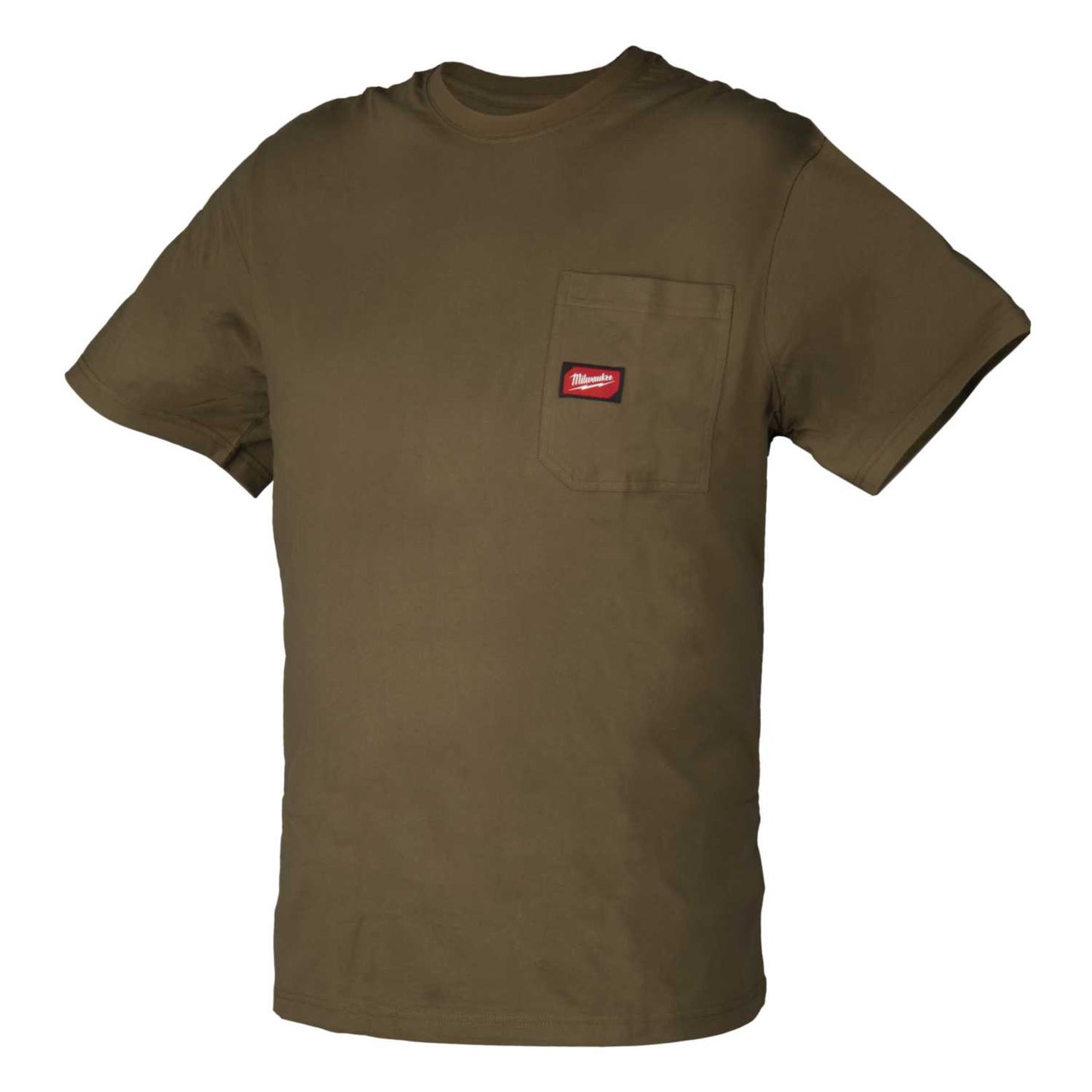 Milwaukee XX Large Work Short Sleeve T-Shirt Green