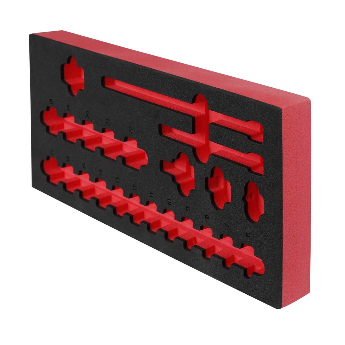 Milwaukee Empty Foam Insert for ⅜" Impact Sockets