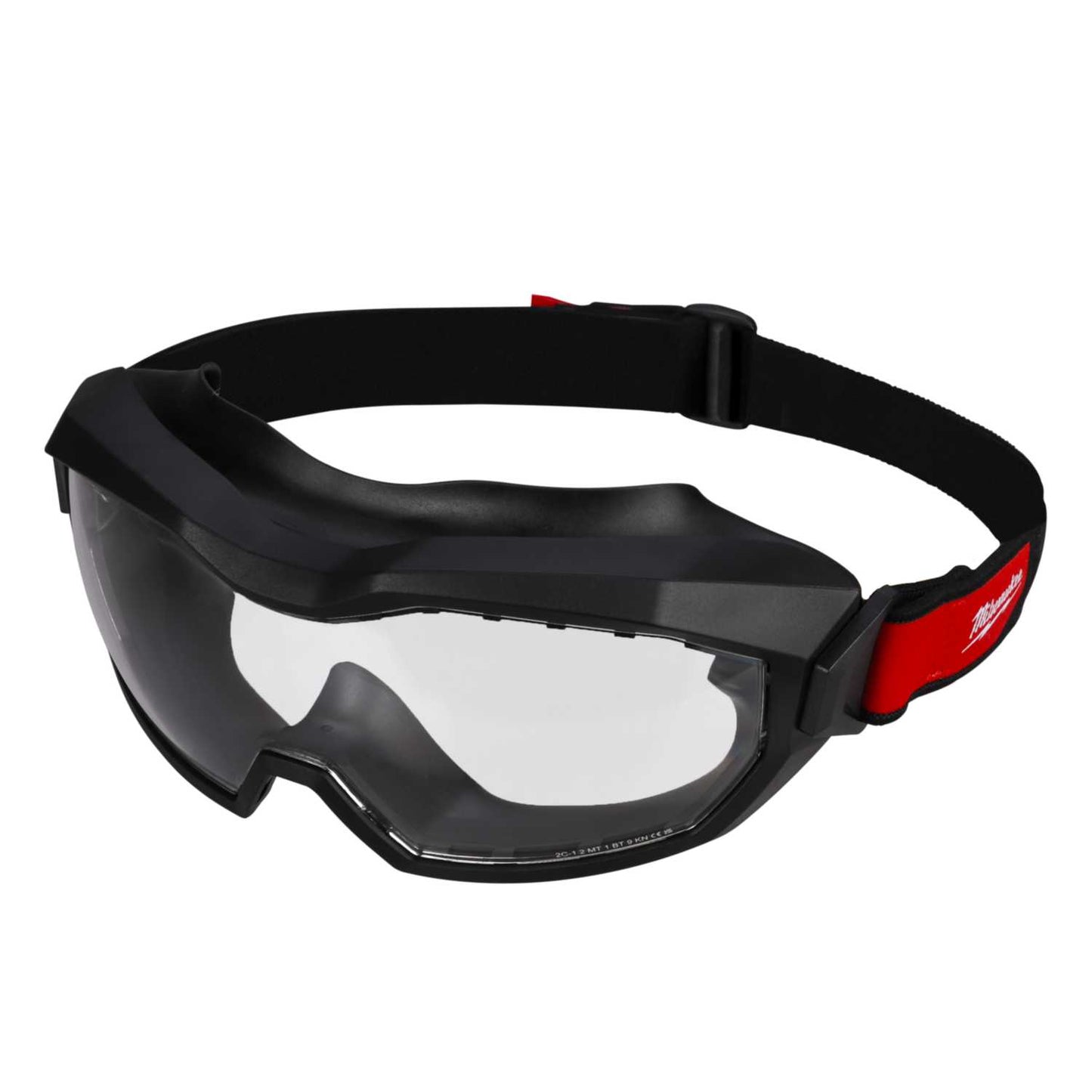 Milwaukee High Profile Vented Goggles Clear