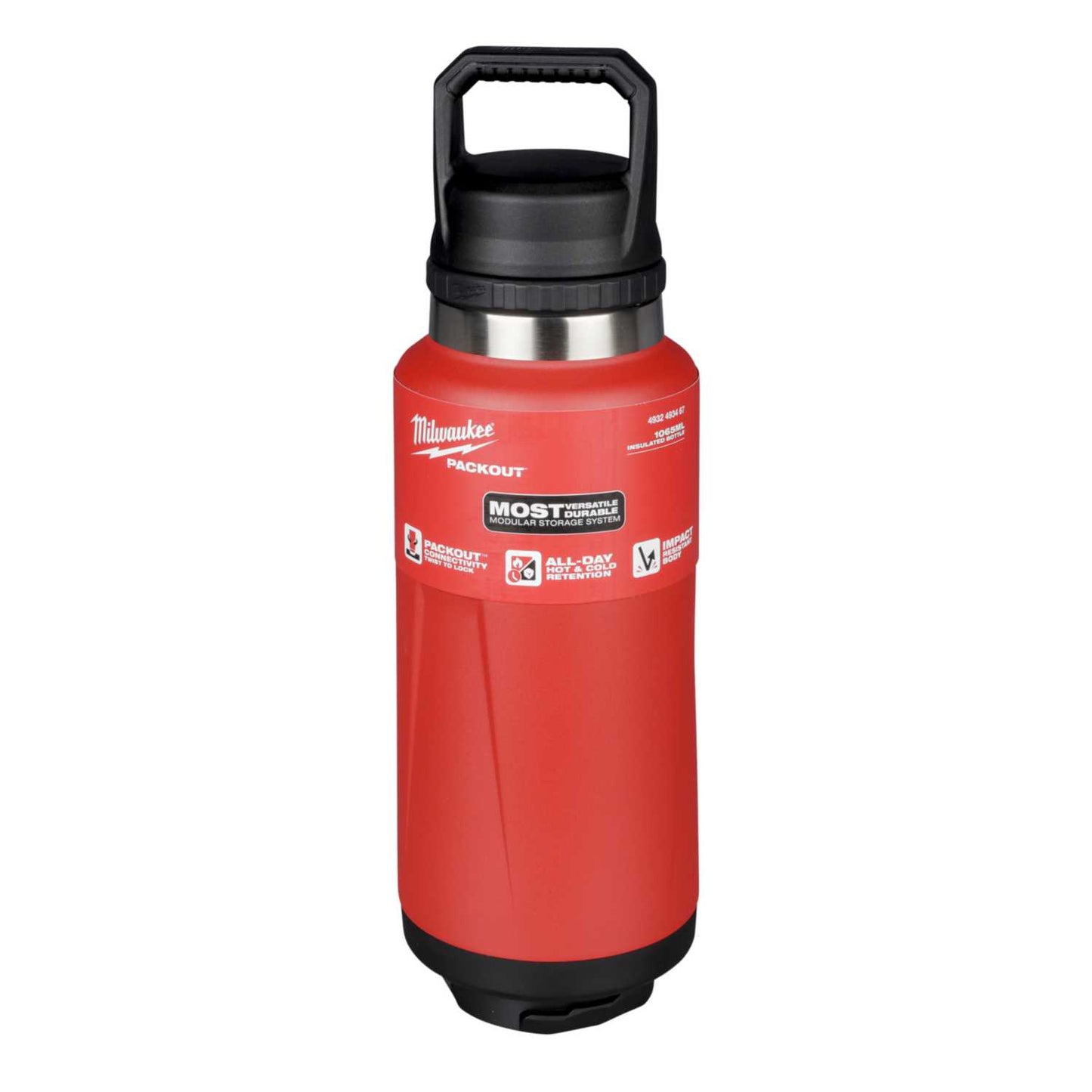 Milwaukee Packout™ Chug Lid Bottle 1065ml Red