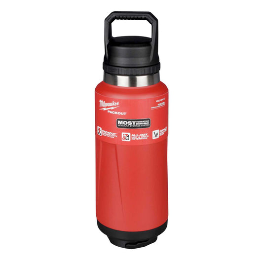 Milwaukee Packout™ Chug Lid Bottle 1065ml Red
