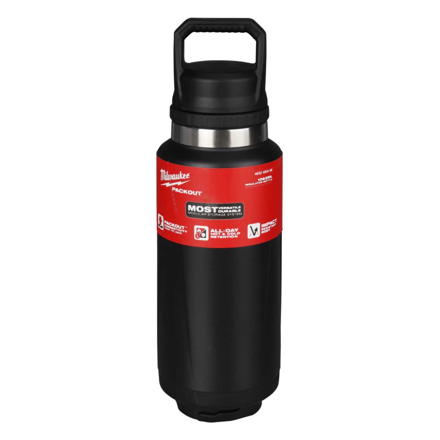 Milwaukee Packout™ Chug Lid Bottle 1065ml Black