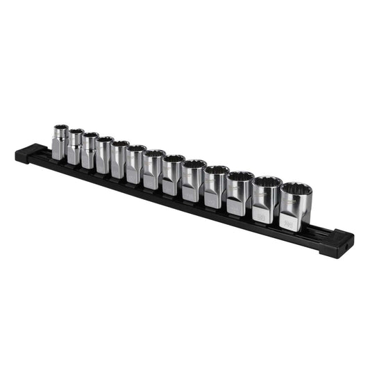 Milwaukee 13 Piece ½" Drive Metric Standard 12-Point Socket Set