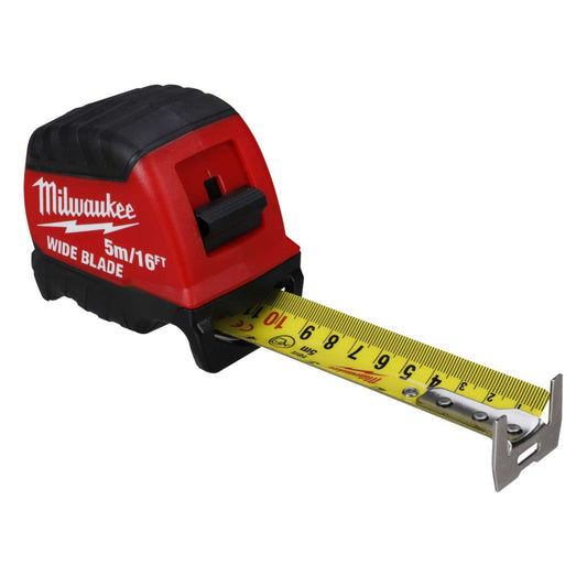 Milwaukee 5m / 16ft Wide Blade Tape Measure Gen 2