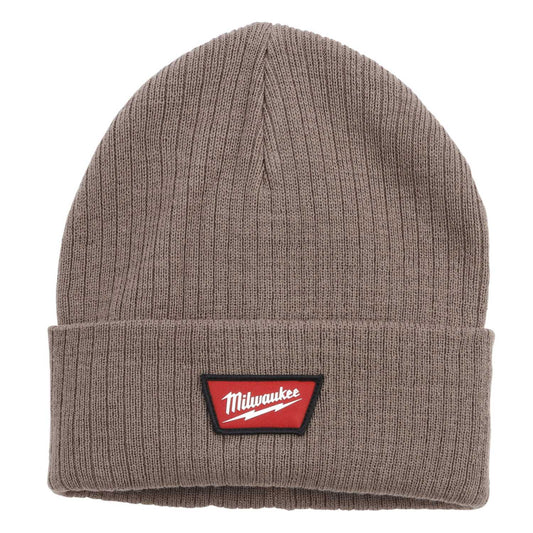Milwaukee Cuffed Beanie Hat Brown
