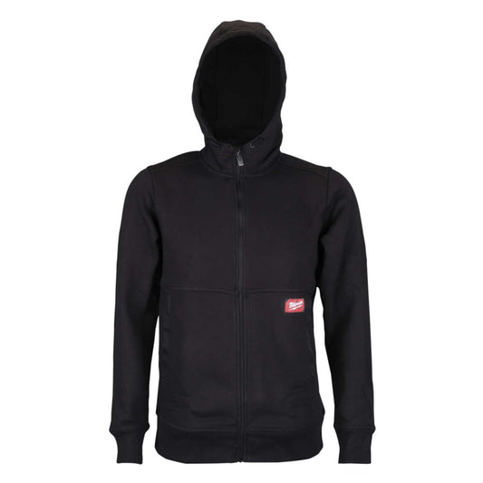 Milwaukee Medium GridIron Full Zip Hoodie Black