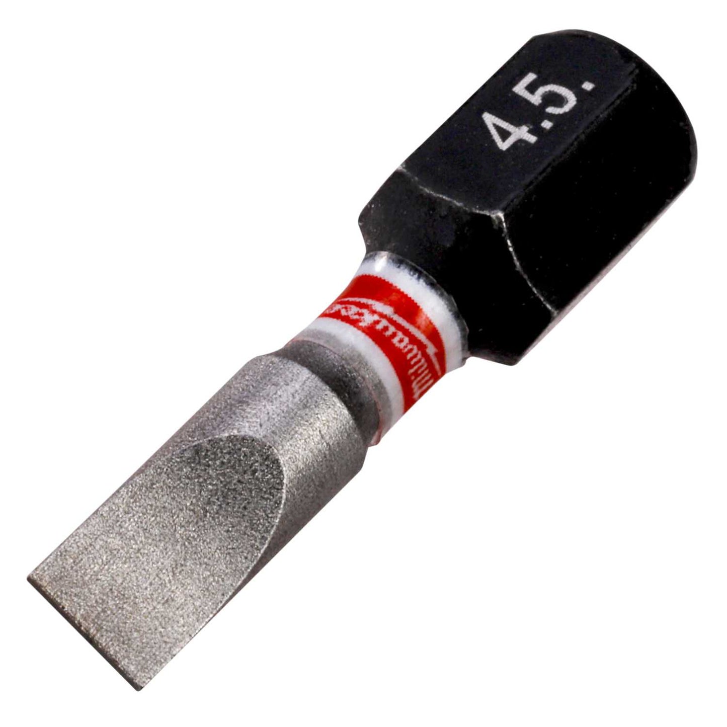 Milwaukee Shockwave™ SL06 x 4.5 x 25mm Impact Duty Slotted Screwdriver Bits (Pack of 3)