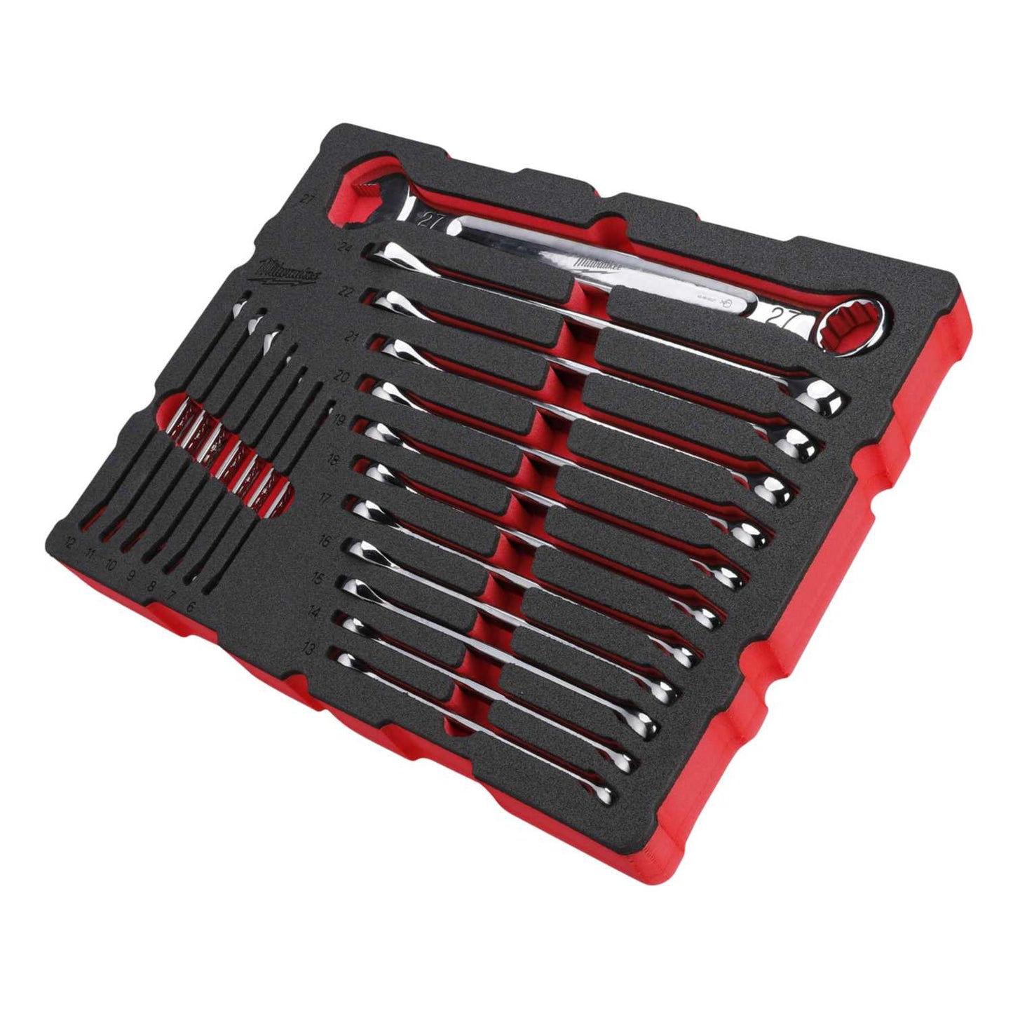 Milwaukee 19 Piece MAX Bite™ Packout™ Combination Spanner Set in Foam Insert