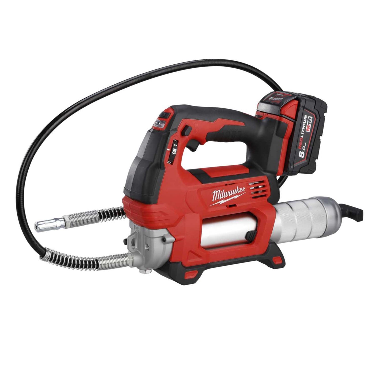 Milwaukee M18GG-501 18V Grease Gun with 1 x 5.0Ah Battery