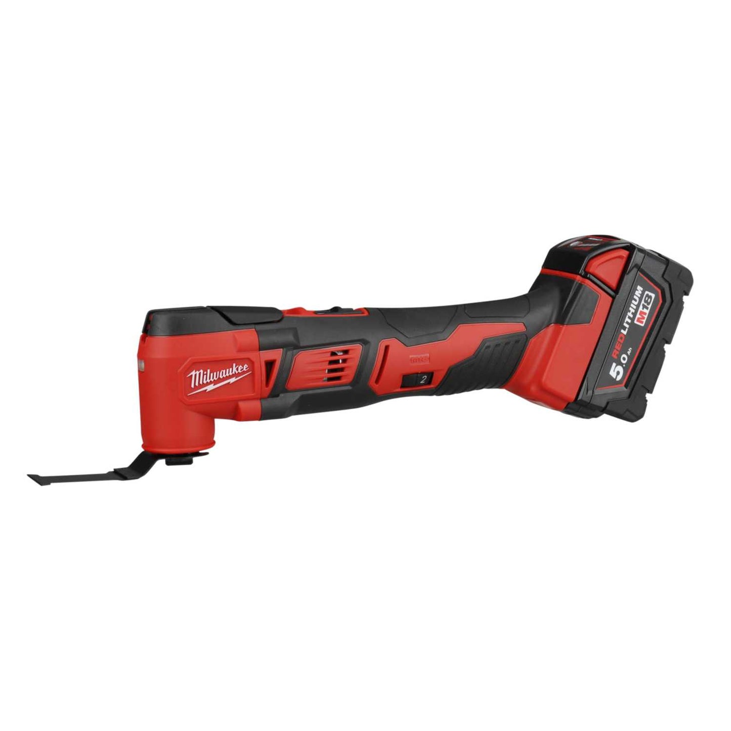 Milwaukee M18BMT-501 18V Compact Brushed Multi Tool with 1 x 5.0Ah Battery