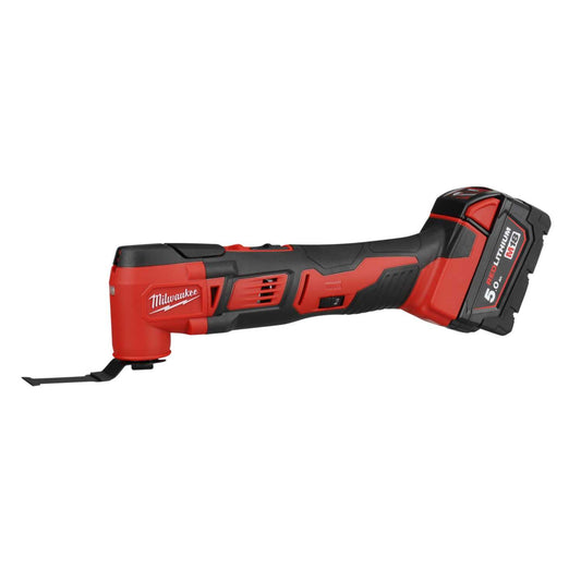 Milwaukee M18BMT-501 18V Compact Brushed Multi Tool with 1 x 5.0Ah Battery
