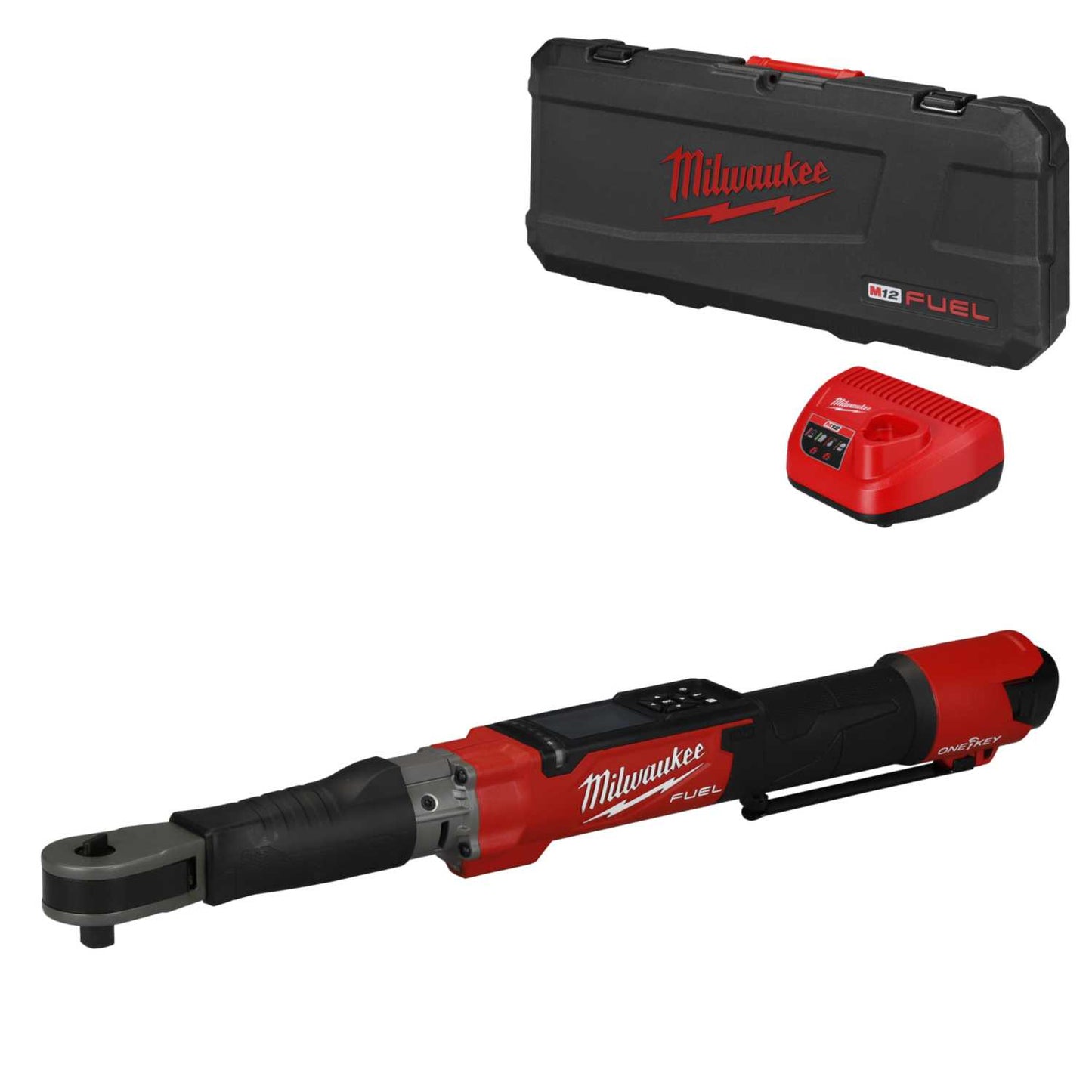 Milwaukee M12ONEFTR12-201C 12V Fuel™ Digital ½" Torque Wrench with 1 x 2.0Ah Battery