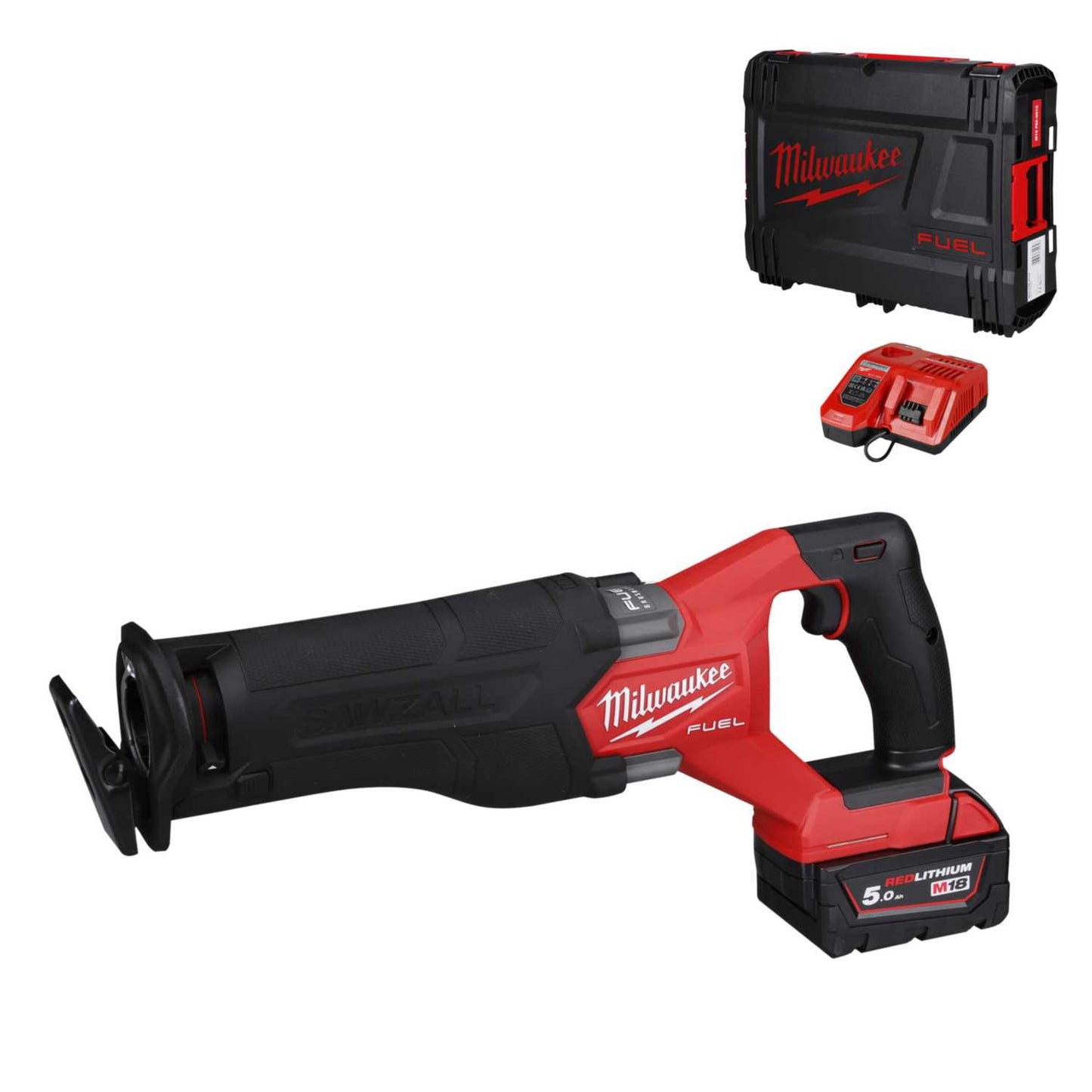 Milwaukee M18FSZ-501X 18V Fuel™ Sawzall with 1 x 5.0Ah Batteries