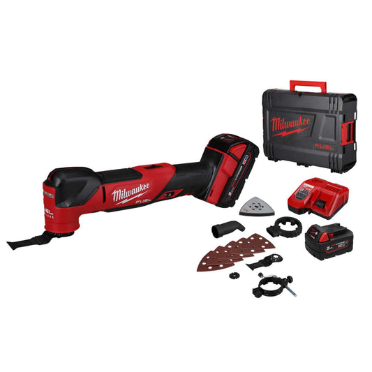 Milwaukee M18FMT-522X 18V Fuel™ Multi Tool with 1 x 5.0Ah and 2.0Ah Battery