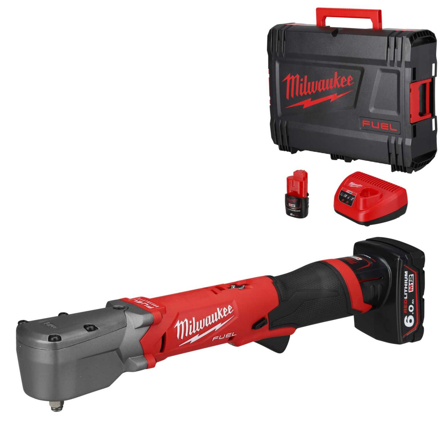 Milwaukee M12FRAIWF38-622X 12V Fuel™ ⅜" Impact Wrench with 1 x 6.0Ah & 1 x 2.0Ah Battery